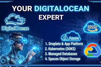 be digitalocean cloud architecture expert for digitalocean setup and migration