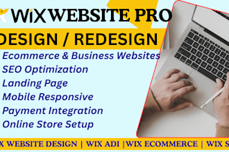 build wix website design wix website redesign edit wix website design redesign