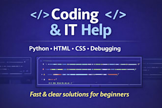 help you with programming support and another IT problems