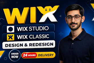 be your expert wix designer for a custom wix and wix studio website