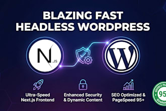 build a blazing fast headless wordpress website with next js