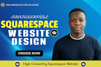 develop squarespace website, design or redesign squarespace website