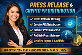 do press release distribution crypto press release pr distribution