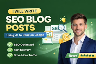 write SEO blog posts with ai