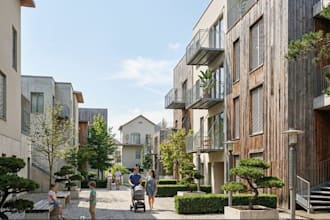 do energy efficient home, biophilic design, walkable community,courtyard housing