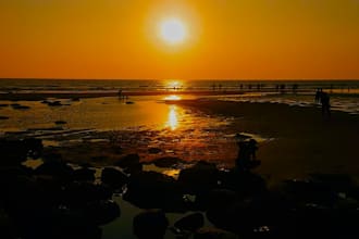 shoot aesthetic sunset and nature photos