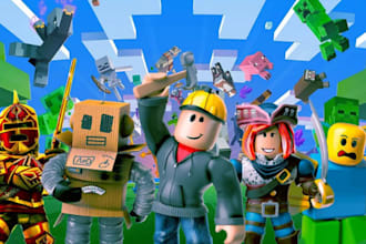 develop roblox game, roblox scripter, fix roblox game, build obby tycoon