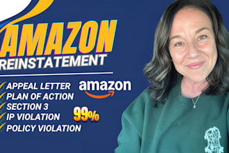 write plan of action to reinstate amazon suspended account amazon reinstatement