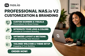 customize and brand your nasio or stan store for a professional look