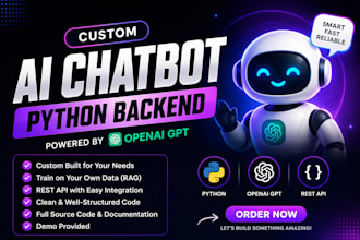 build advanced ai chatbot using gemini API, python backend