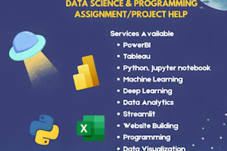 help you with python data science projects