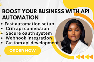 integrate rest api crm api oauth webhook automation api integration