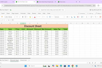 do data entry, excel work and typing tasks accurately