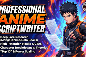 write professional script for your videos