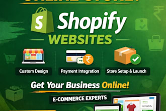 create a shopify website