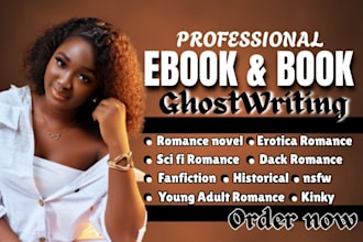 do romance ghostwriting, erotica novel or story horror story dack romance story