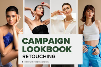 retouch fashion campaigns to vogue level editorial standard