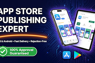 publish your app to app store and google play store