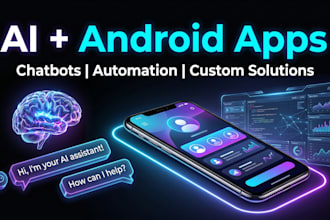 build an ai powered mobile app, smart chatbot