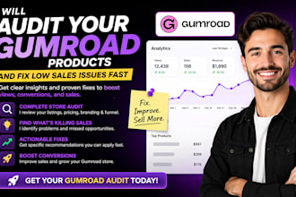 audit your gumroad products and fix low sales issues fast
