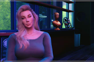 create realistic sims 4 custom content, characters, outfits, 3d designs avatars