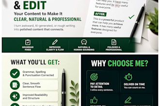 proofread and edit your document