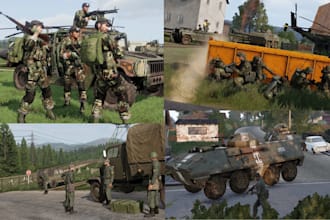 create custom maps, environments, and weapon assets for arma reforger and arma