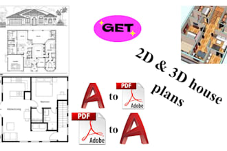 design small house plan under 1000 sq ft in autocad with modern layout