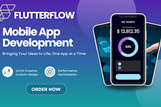 build flutterflow, flutterflow mobile app developer, flutter app development