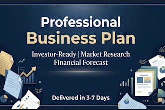write a professional business plan for startups