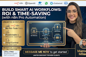 build n8n ai automation workflows for startups with smart ai agents voice agent