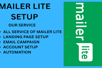 setup mailerlite email marketing  mailerlite automation mailerlite  landing page