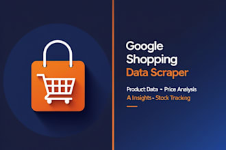 scrape google shopping data with ai market analysis