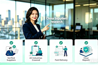 do professional china supplier and manufacturer research