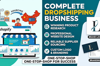 build an automated shopify dropshipping store