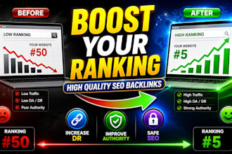 do full monthly off page SEO high quality backlinks and ai link building