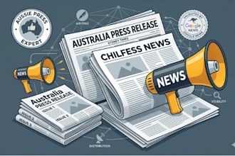 professional australia press release writing and distribution