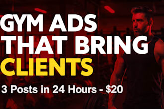 design gym facebook ads that get clients fast