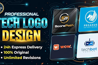 do tech logo design