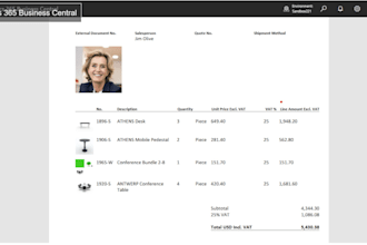 design and customize business central reports and layouts