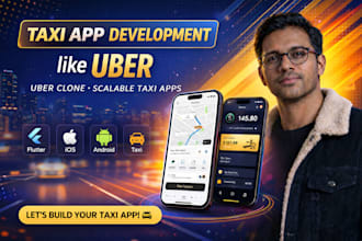 develop a taxi booking app, uber clone, ride sharing app