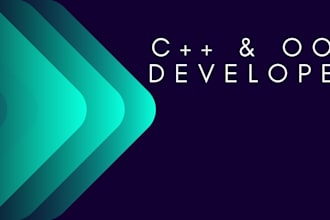 develop cpp projects and custom oop solutions
