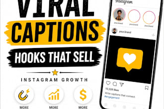 write viral instagram captions with hooks