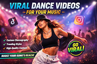 create viral dance videos to promote your music