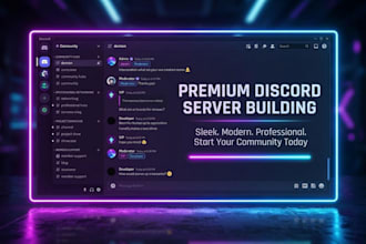 sell custom discord servers