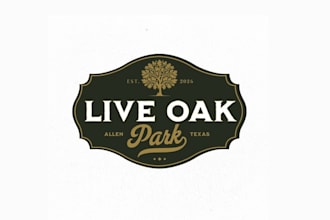 design revitalization downtown district texas logo
