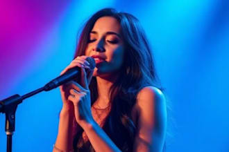sing as female singer in engilsh portuguese spanish french italian any genre