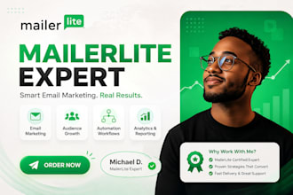 design mailerlite email template mailerlite landing page mailerlite automation