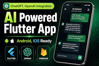 build an ai powered flutter app with chatgpt and openai integration