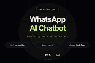 build a whatsapp ai chatbot for your customer service